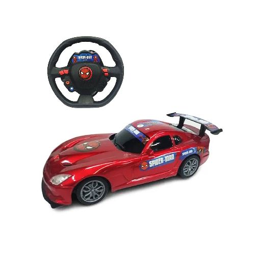 Vehículo Auto Radio Control 31 cm Spiderman Original Marvel