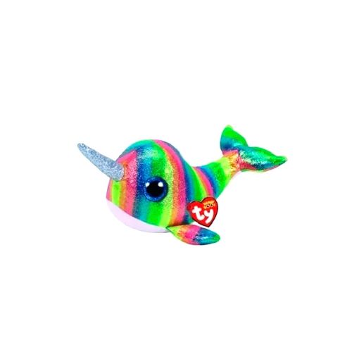 Peluche Ty Ballena Unicornio Nori 23 Cm