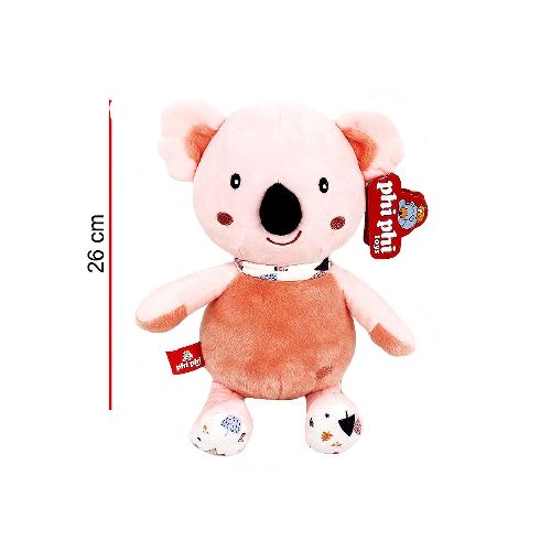 Peluche Grande Koala Rosa Estampado 26 Cm Original