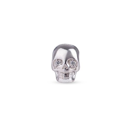 Dije Carmín Calavera de Plata 925 - Style Store | Experience is the new luxury