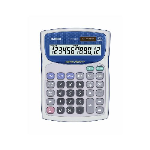 CALCULADORA CASIO WD-220MS-WE  
