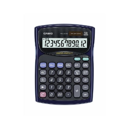 CALCULADORA CASIO WD-220MS-BU  