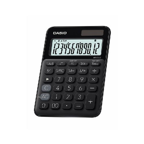 CALCULADORA CASIO MS-20UC-BK  