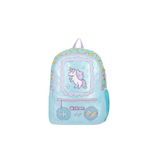 Mochila Xtrem Logan 25 litros primaria Aqua Unicorn 155110-9815