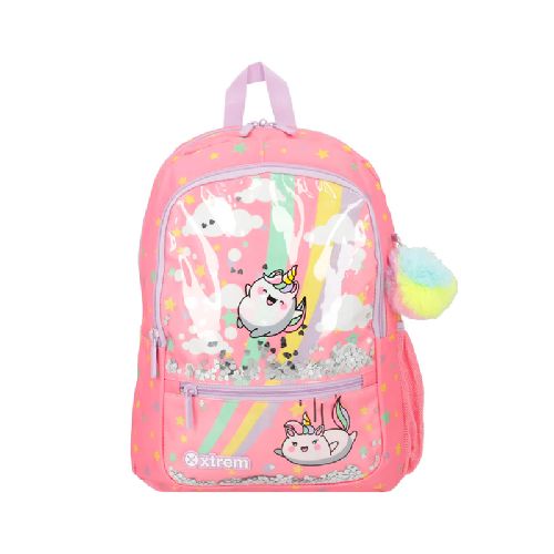 Mochila 25 litros primaria Xtrem unicornio Logan 151064-9839