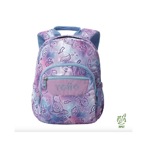 Mochila Totto Tempera unicornio 4QS