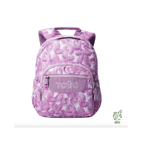 Mochila Totto Tempera globos violeta 6HP