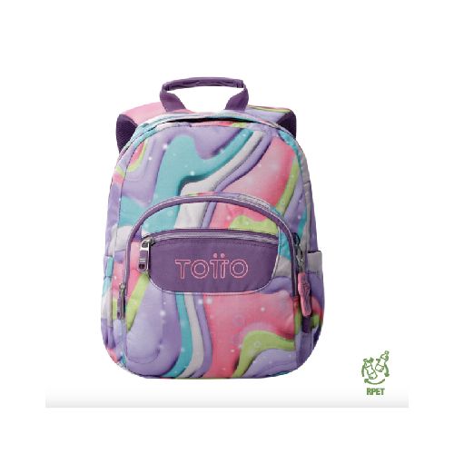 Mochila Totto Tempera arcoiris 4QR