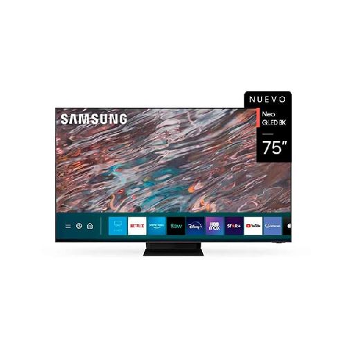 Televisor Samsung LED 75″ Qled 8K + Soporte