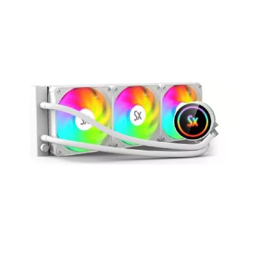 WATER COOLER 360MM SOLARMAX WC-W360 WHITE ARGB COOLING 360  