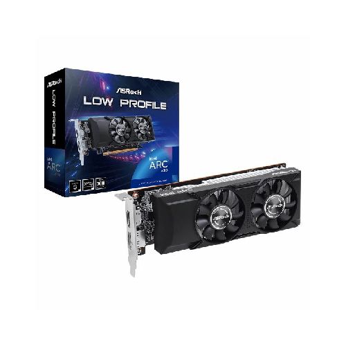 PLACA DE VIDEO INTEL ARC A310 4GB ASROCK LOW PROFILE  asrock