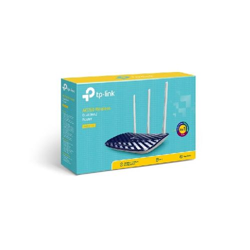 ROUTER WIRELESS TP-LINK ARCHER C20 AC750 DUAL BAND  tp-link