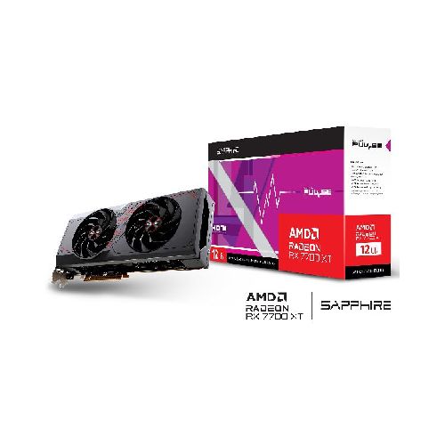 PLACA DE VIDEO RADEON RX 7700 XT 12GB SAPPHIRE PULSE  amd