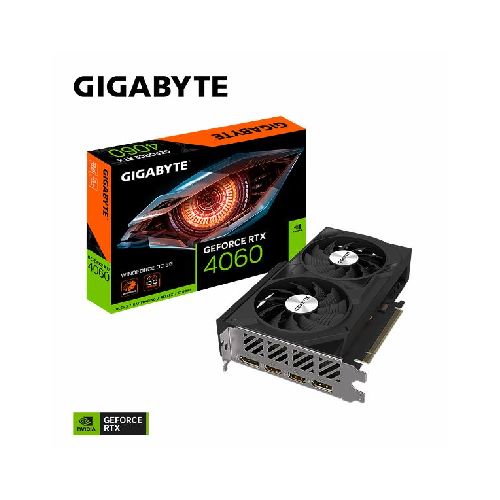 PLACA DE VIDEO GEFORCE RTX 4060 8GB GIGABYTE WINDFORCE OC  nvidia