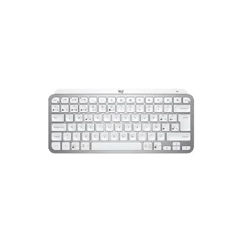 TECLADO LOGITECH WIRELESS MX KEYS MINI GRIS PALIDO 920-010477  logitech