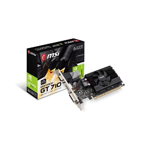 PLACA DE VIDEO GEFORCE GT 710 2GB MSI LP  nvidia