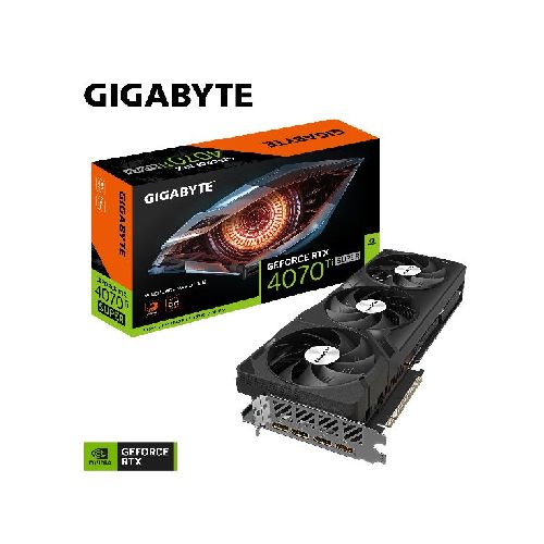 PLACA DE VIDEO GEFORCE RTX 4070 TI SUPER 16GB GIGABYTE WINDFORCE MAX OC  nvidia