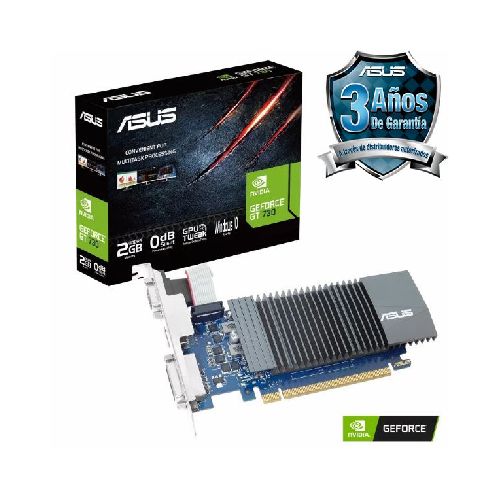 PLACA DE VIDEO GEFORCE GT 730 2GB ASUS GDDR5  nvidia