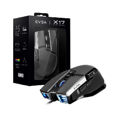 MOUSE GAMER EVGA X17 GREY  evga