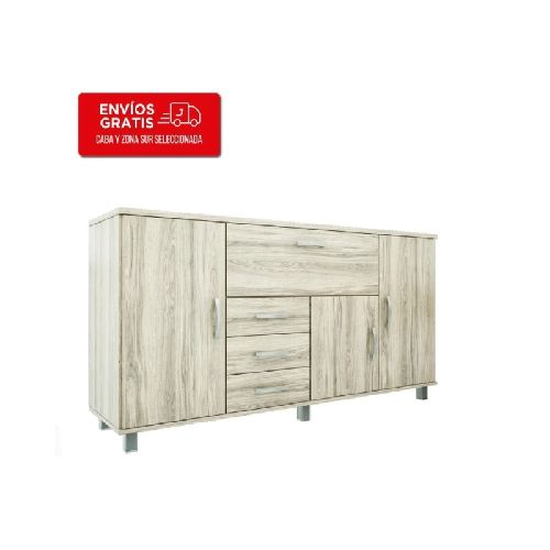 Bahiut Orlandi 180 Cm 4 Puertas 3 Cajones