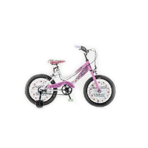 Bicicleta Niños M.Hendel Playera Full R-16 Nena Color Rosa