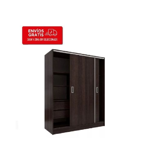 Placard Puerta Corrediza Orlandi Suave 1.38 Cm Con Correderas Metálicas