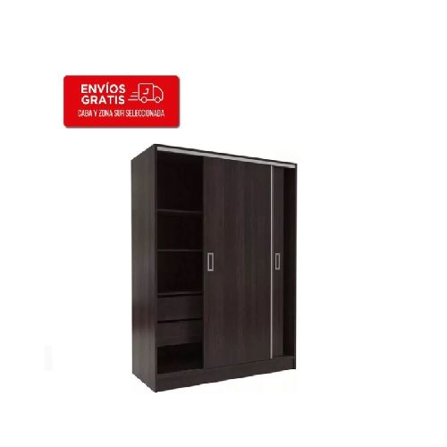 Placard Puerta Corrediza Orlandi Suave 1.24 Mts