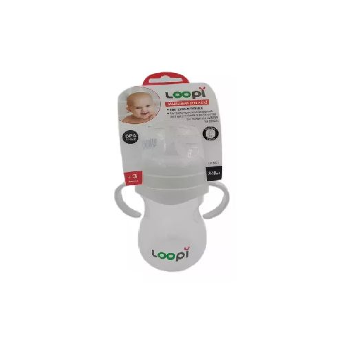 LOOPI MAMADERA CON ASAS 240 ML +3M