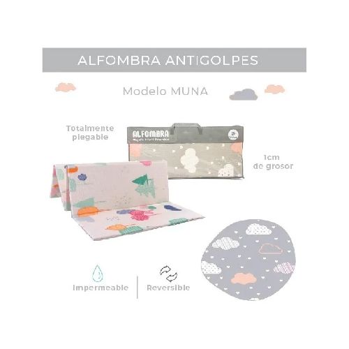 RAINBOW ALFOMBRA ANTIGOLPES PLAYMAT PF160 MUNA 1.80 X 1.60 +0M