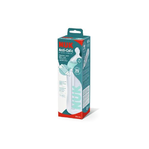 NUK MAMADERA FC ANTICOLICOS PROFESIONAL CON CONTROL DE TEMPERATURA 300 ML 0-6M