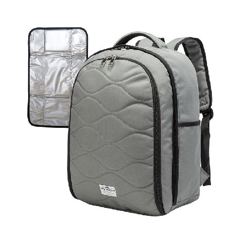 SOUTH PORT MOCHILA MATERNAL PRO CAMBIADOR GRIS