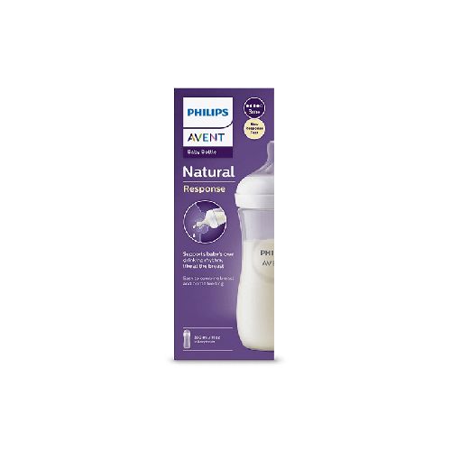 AVENT MAMADERA NATURAL RESPONSE 330 ML 3M+ SCY 906/01