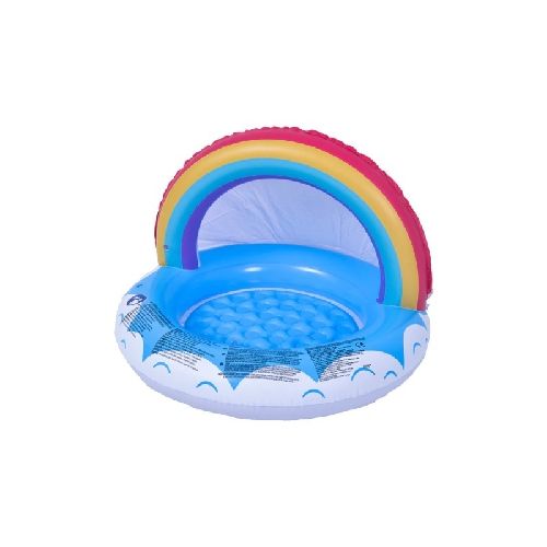 PILETA DE BEBE CON TECHO RAINBOW 95 x 66 CM IKOUT047