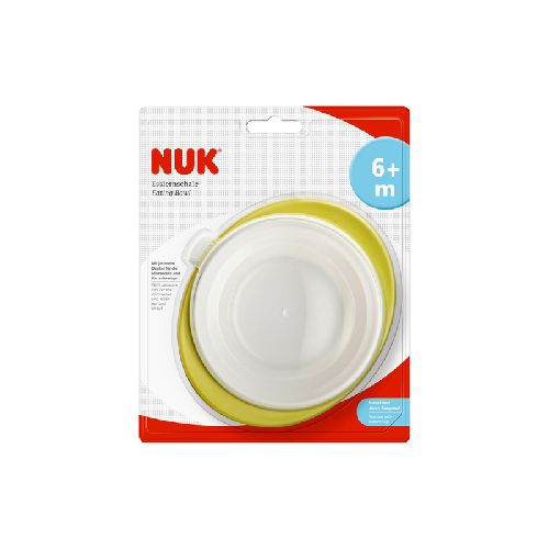 NUK BOWL CON TAPAS COLORES SURTIDOS N0255192 +6M