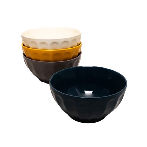 Set De 4 Bowl De Porcelana Clasicos Color Design