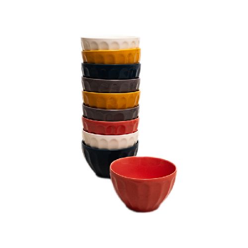 Set De 10 Bowls De Porcelana Clasicos Color Design