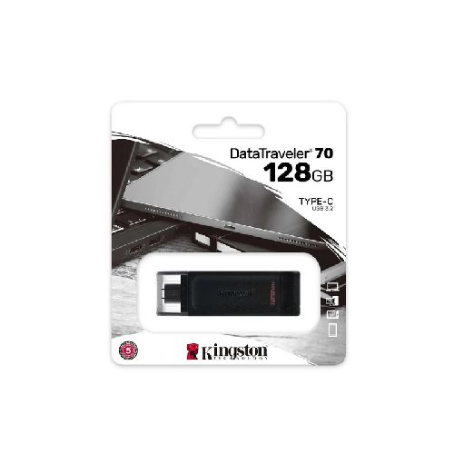 PENDRIVE 128GB KINGSTON USB C 3.2 DT70