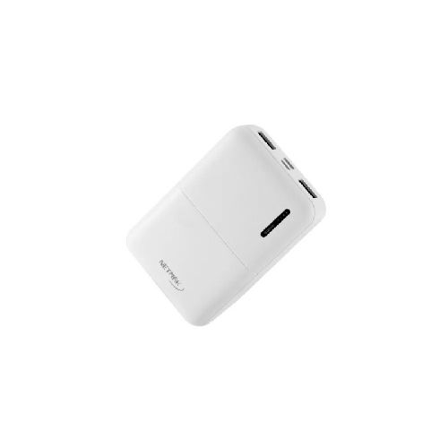 CARGADOR PORTATIL 5000MAH MICRO USB/TIPO C NETMAK NM-PB3