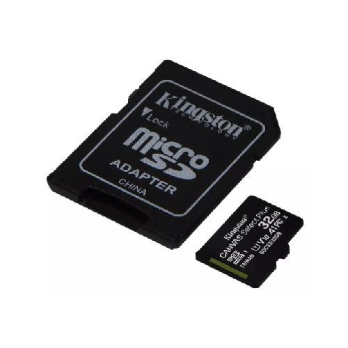 MEMORIA MICRO SD 32GB KINGSTON CANVAS CLASE 10