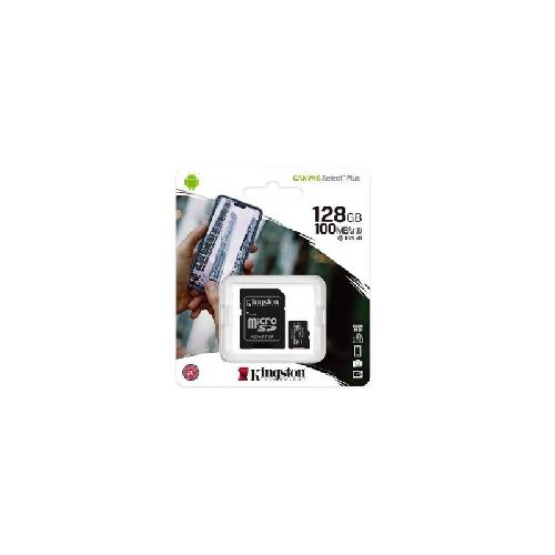 *** MEMORIA MICRO SD 128GB 100MBS CLASE 10 KINGSTON CANVAS PLUS