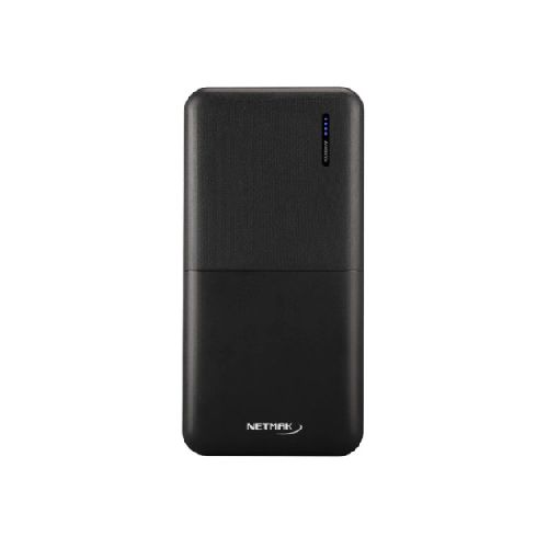 CARGADOR PORTATIL 10000MAH MICRO/TIPO C NETMAK NM-PB4