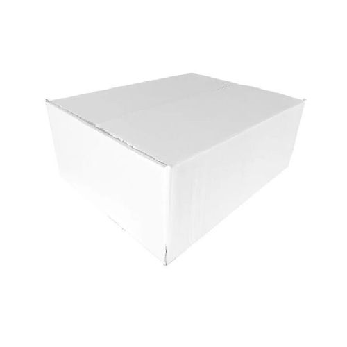 Caja archivo carton N 2 armada c/ tapa separada 44x33x27 blanca