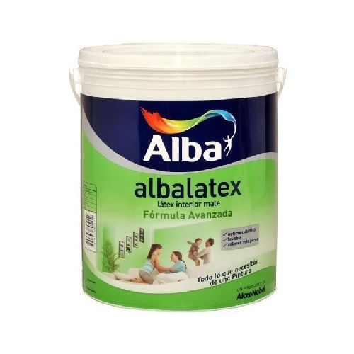 Pintura látex interior lavable premium Albalatex Mate  