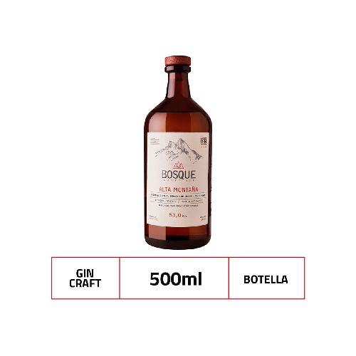 Gin Craft Bosque Alta Montaña 500 Ml - Jumbo Argentina | Aprovechá las Ofertas I Supermercado Online