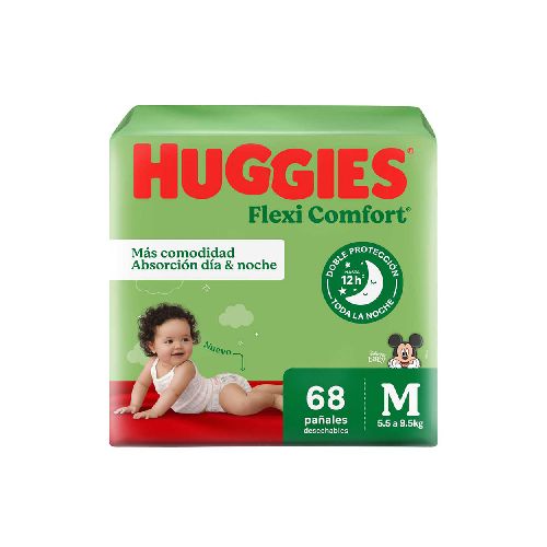 PAÑALES HUGGIES FLEXI COMFORT DISNEY M 68U - Jumbo Argentina | Aprovechá las Ofertas I Supermercado Online