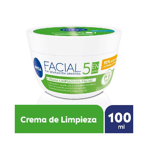 CREMA FACIAL NIVEA 5 EN 1 CUIDADO LIMPIADORA 100 ML - Jumbo Argentina | Aprovechá las Ofertas I Supermercado Online