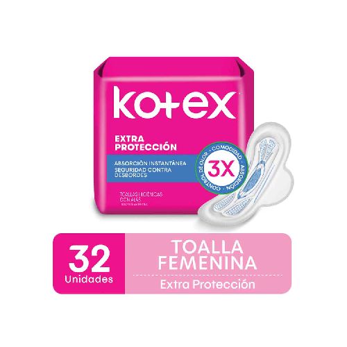 TOALLAS FEMENINAS KOTEX NORMAL X 32 U - Jumbo Argentina | Aprovechá las Ofertas I Supermercado Online