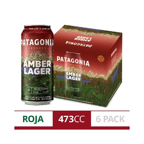 Cerveza Amber Lager 473 Ml X 6U Patagonia - Jumbo Argentina | Aprovechá las Ofertas I Supermercado Online