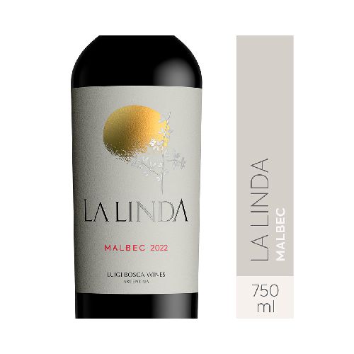 vino LA LINDA Malbec 750cc - Jumbo Argentina | Aprovechá las Ofertas I Supermercado Online