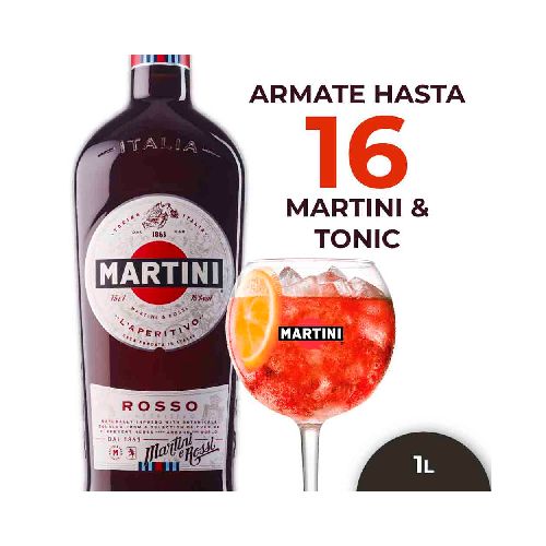 VERMOUTH MARTINI ROSSO 1L - Jumbo Argentina | Aprovechá las Ofertas I Supermercado Online